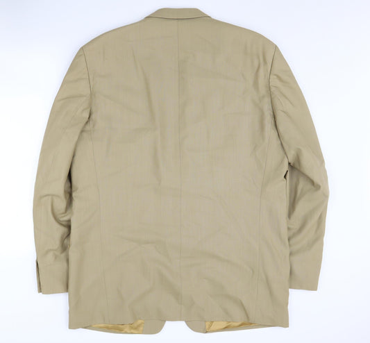 Austin Reed Men's Beige Blazer, Size UK 44, Formal Jacket