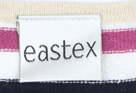 Eastex Women's Multicoloured Stripe Jumper, Size 12