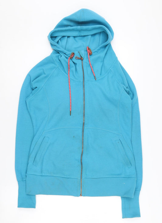 Womens UK Size 12 Berghaus Blue Full Zip Hoodie