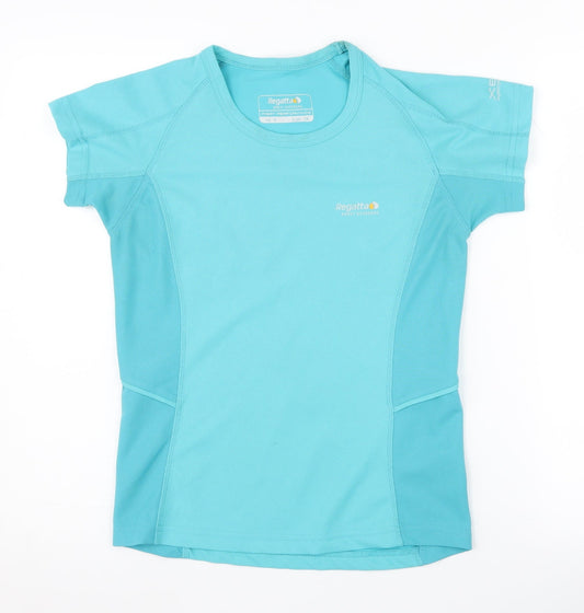 Womens UK Size M Regatta Blue Running & JoggingGym & Training T-Shirt