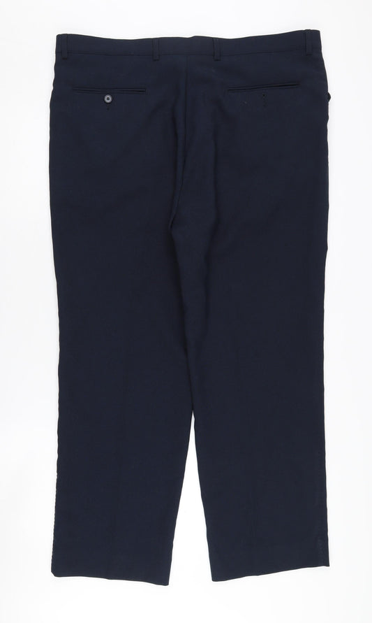 Greenwoods Men's Blue Trousers Size S