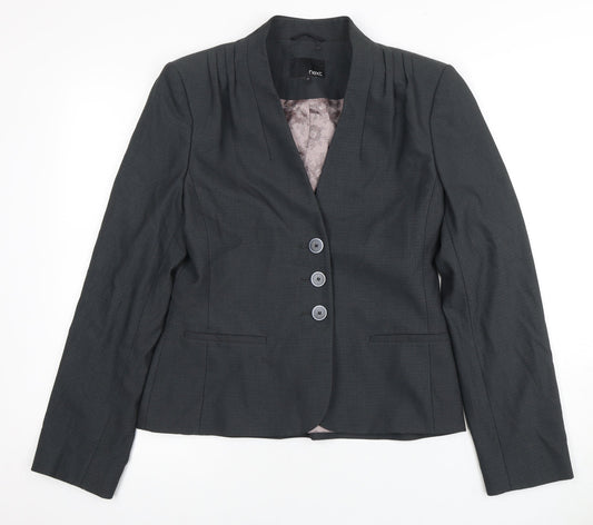 Next Women's Black Suit Jacket Size 12