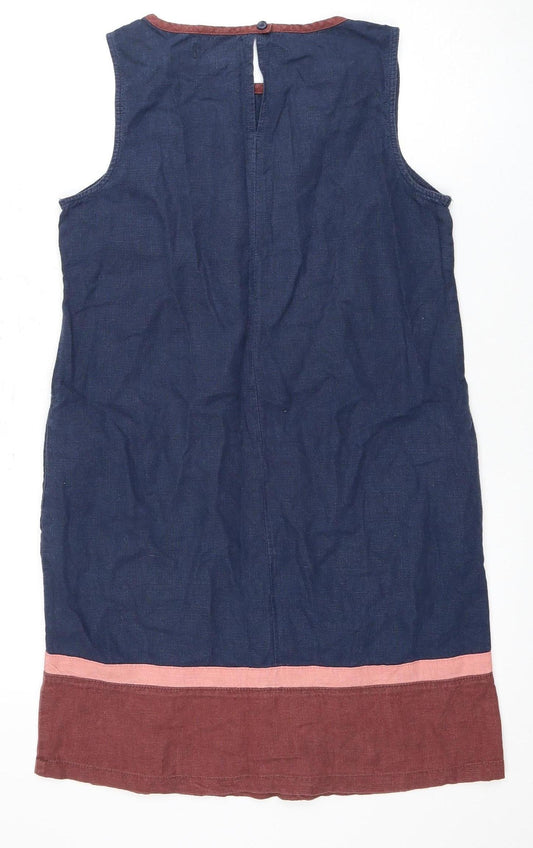 Next Women's Multicolour Colourblock Dress Size 8