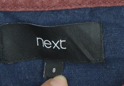 Next Women's Multicolour Colourblock Dress Size 8