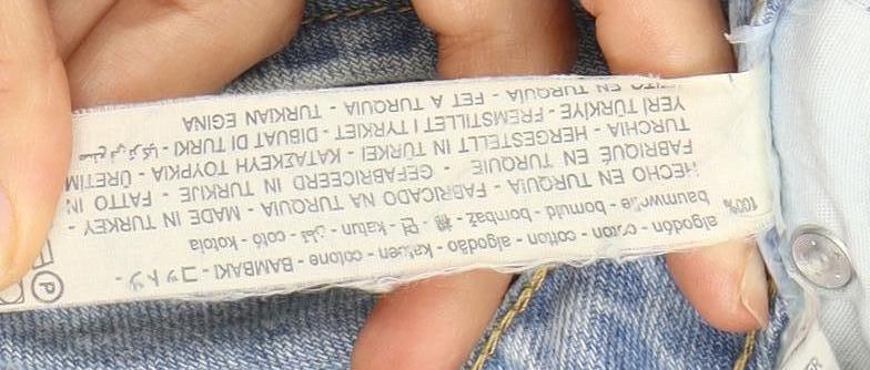 Zara Women's Blue Boyfriend Jeans Size 2