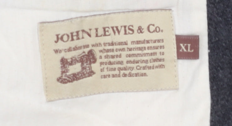 Mens UK Size XL John Lewis Regular Grey Suit Jacket