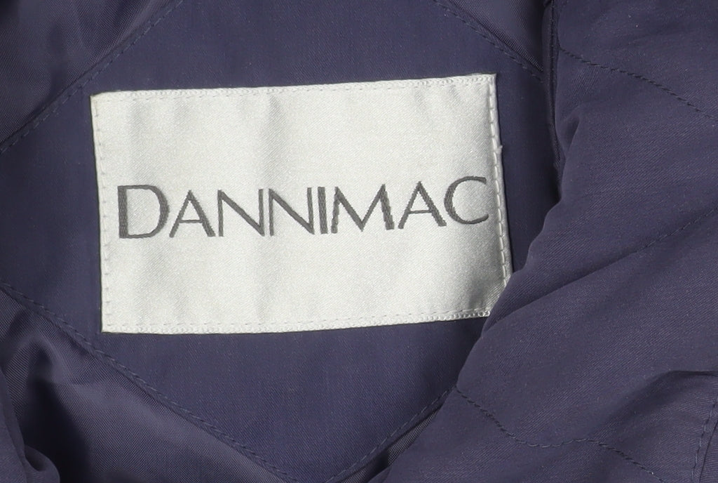 Womens UK Size 10 Dannimac Purple Parka Coat