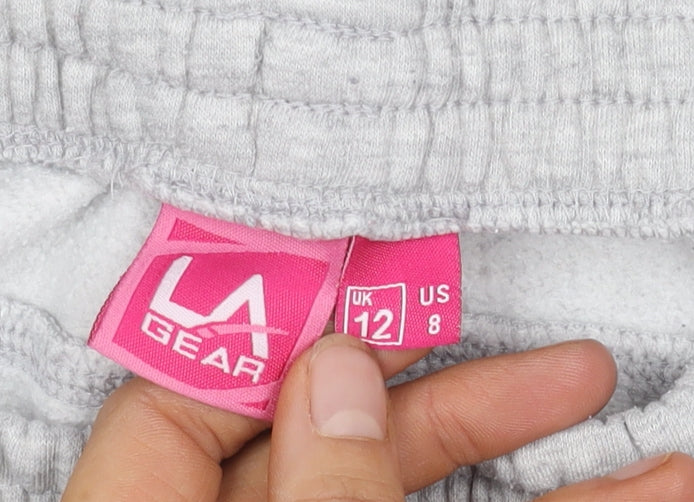 LA Gear Women’s Grey Sweatpants Size 12 - Relaxed Fit
