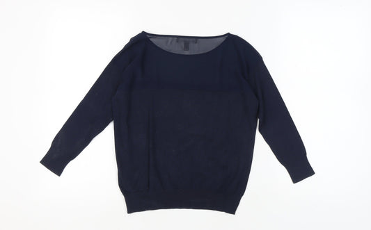 Banana Republic Women's Navy Blouse 2XS Petite