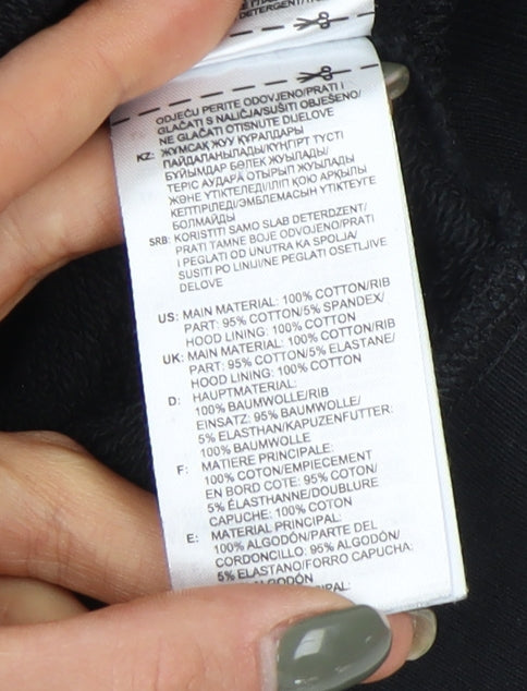 Adidas Women's Black Pullover Hoodie Size 12