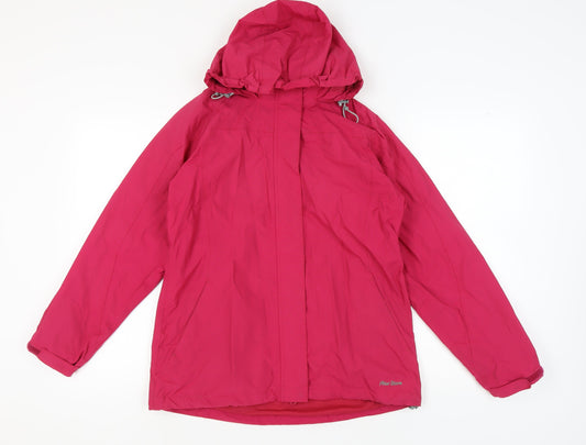 Womens UK Size 12 Peter Storm Pink Anorak Coat