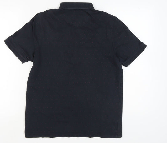 Farah Men's Black Polo M Short Sleeve Casual