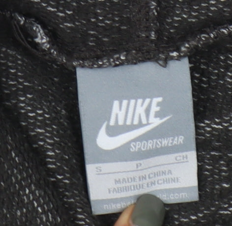 Nike Women's Grey Hoodie - Size S, Hooded, Activewear