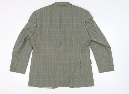 Mens UK Size 42 Lino Vierra Regular Multicoloured Suit Jacket