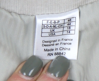 La Redoute Women's Beige Blazer UK 18