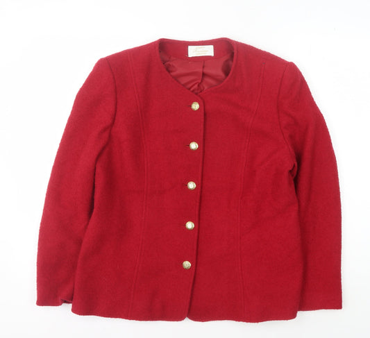 Womens UK Size 14 Eastex Red