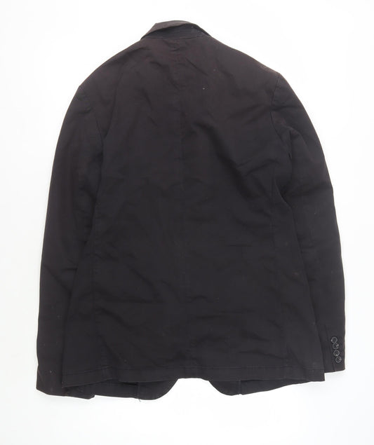 Mens UK Size M French Connection Black Basic Jacket