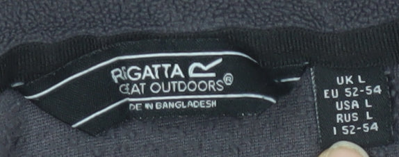 Mens UK Size L Regatta Black Pullover Sweatshirt