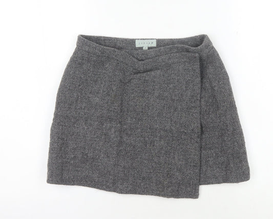Womens UK Size 1 Jigsaw Wrap Skirt