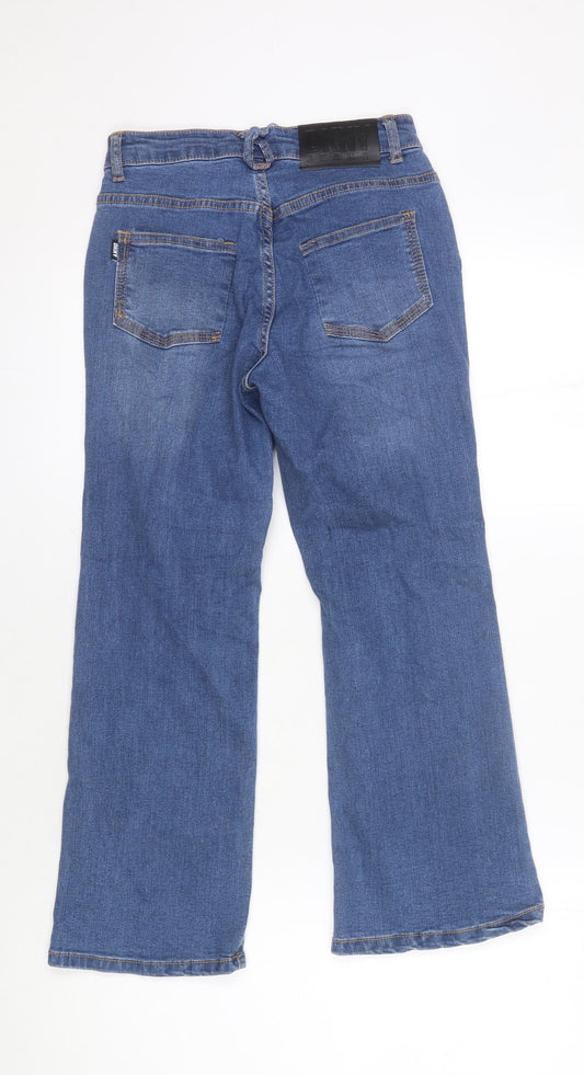 DKNY Women's Blue Straight Jeans - Size 10