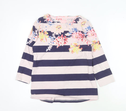 Womens UK Size 10 Joules Multicoloured Basic T-Shirt