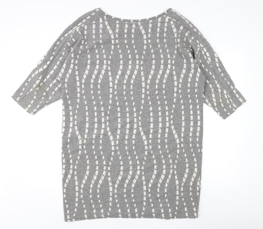 Womens UK Size 8 Zara Grey Pullover Jumper