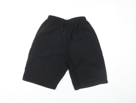 Slazenger Men's Black Shorts S, Fleece, Casual Comfort