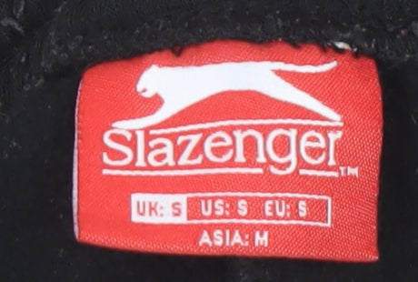 Slazenger Men's Black Shorts S, Fleece, Casual Comfort