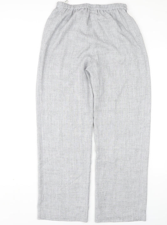 Womens UK Size 10 Eastex Classic Fit Grey Trousers