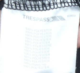 Trespass Men's Black S Fleece Sweatshirt 1/4 Zip