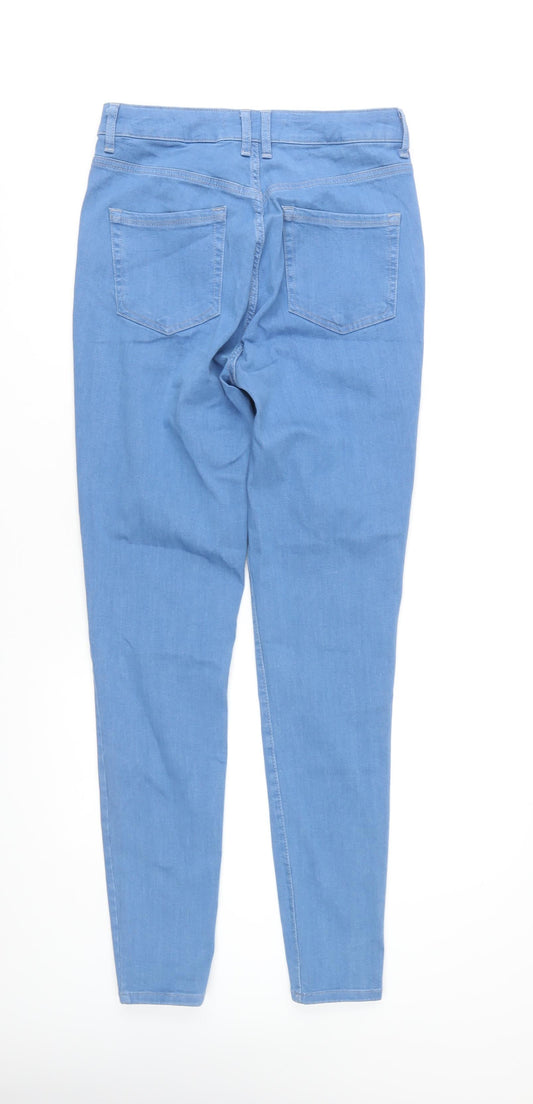 Next Women's Blue Skinny Jeans 14 XL Stretch