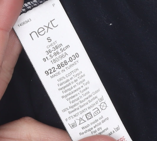 Next Men's Colourblock Polo, Multicoloured, Size S