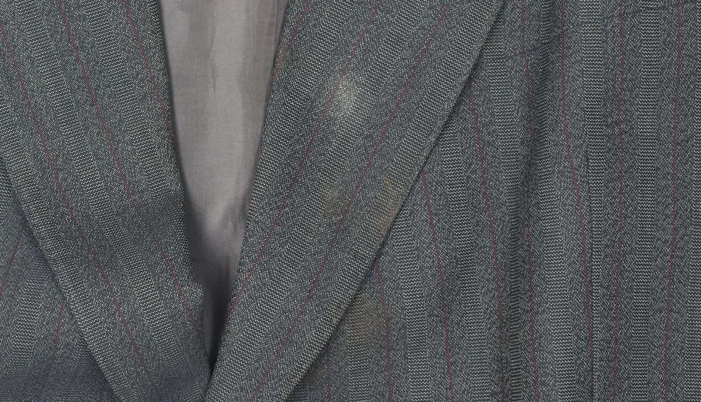 Mens UK Size 44 Boss Regular Grey Suit Jacket