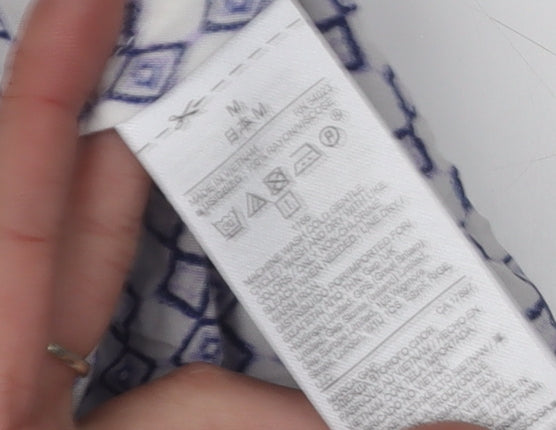 GAP Women's Multicoloured Geometric Dress M