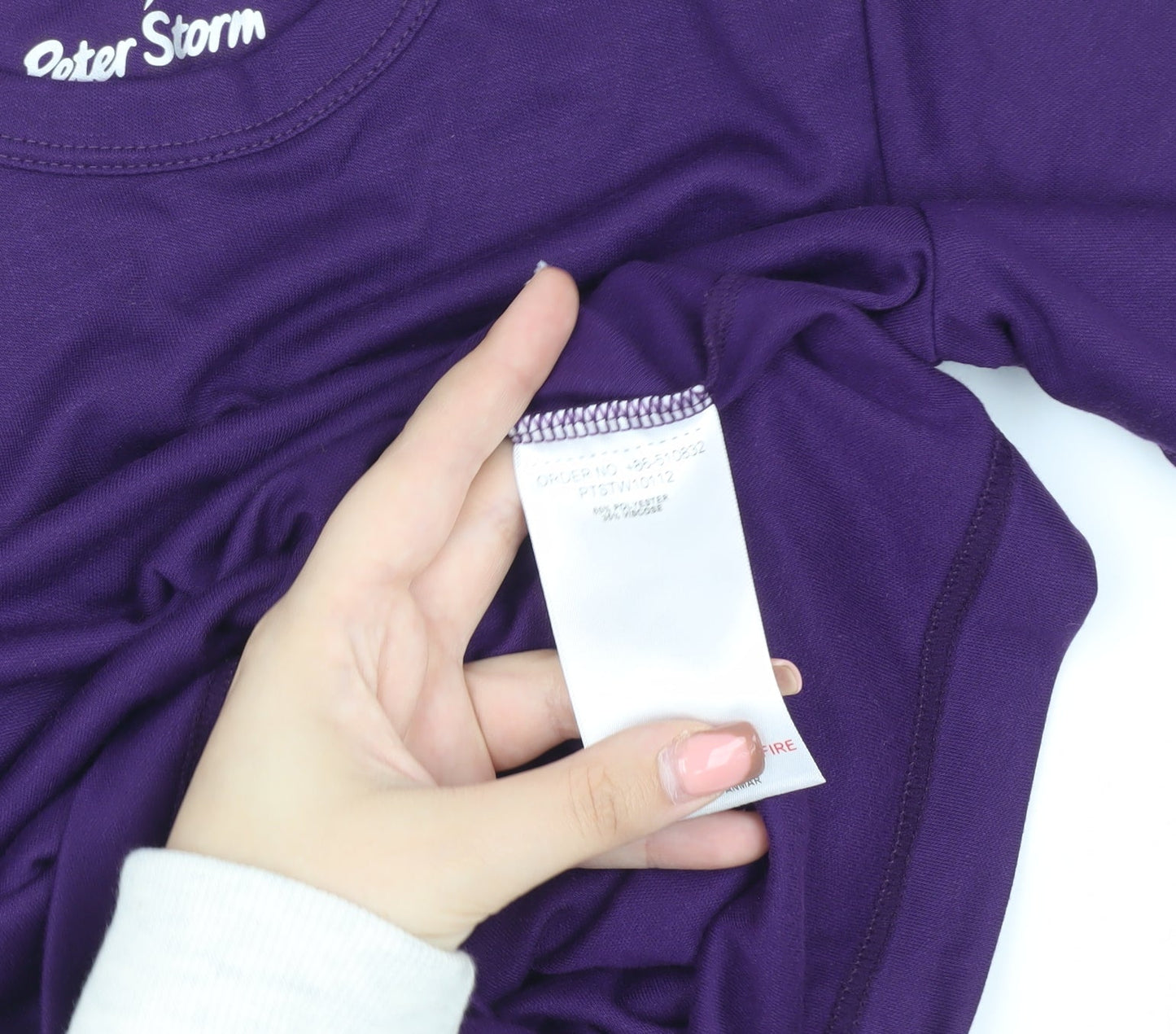 Peter Storm Women’s Purple T-Shirt Size 8
