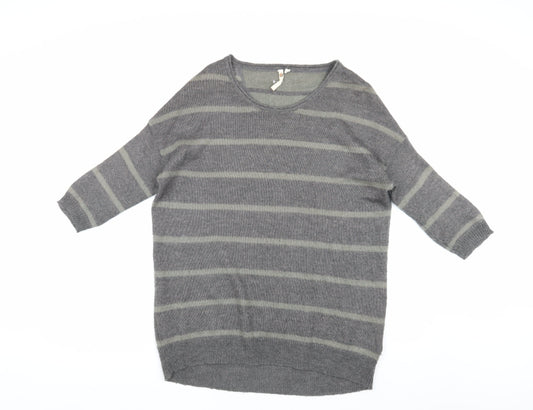 Womens UK Size 10 White Stuff Grey Pullover Jumper