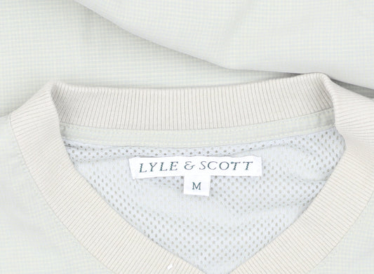 Lyle & Scott Men's Beige Long Sleeve T-Shirt M