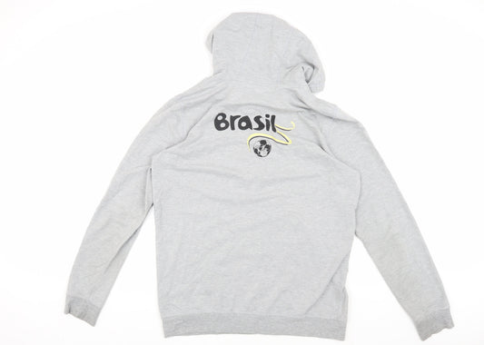 Mens UK Size 3XS FIFA World Cup Grey Basic Jacket