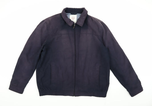 Mens UK Size XL Atlantic Bay Blue Basic Jacket