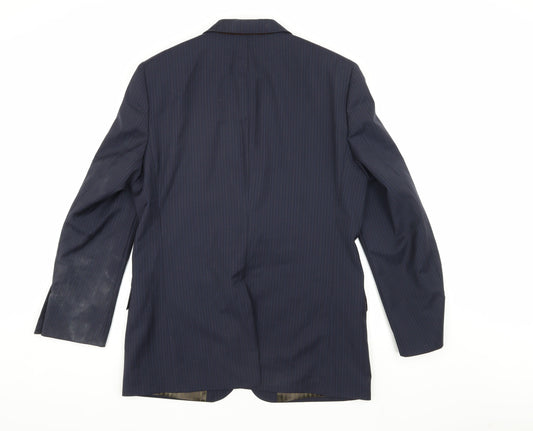 Mens UK Size 40 Ted Baker Regular Blue Suit Jacket