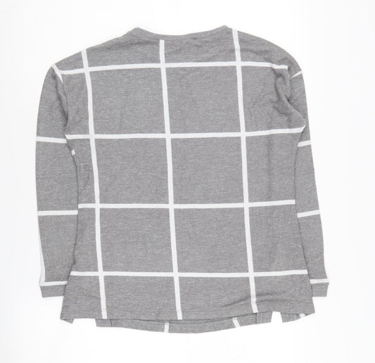 Womens UK Size 10 Marks and Spencer Grey Pullover Jumper