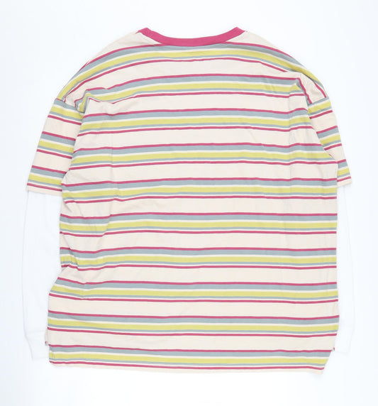 Mens UK Size M BoohooMAN Multicoloured T-Shirt