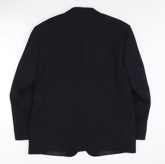 Mens UK Size 44 BHS Regular Blue Suit Jacket