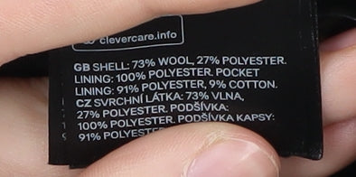 H&M Men's Black Plaid Wool-Blend Trousers L