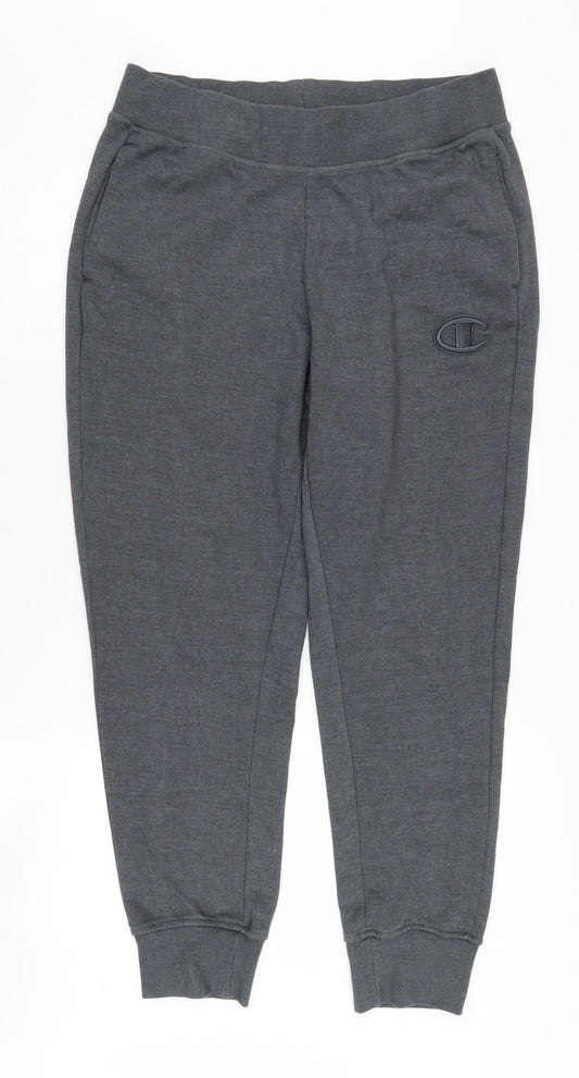 Mens UK Size M Champion-activewear Regular Fit Jogger Grey Trousers