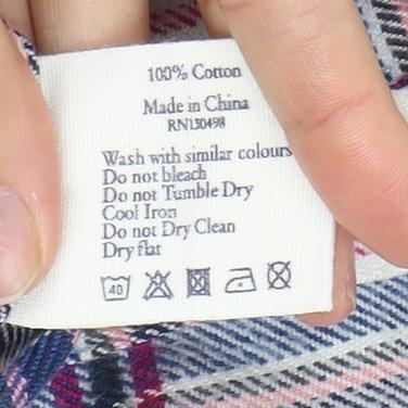 Jack Wills Women's Multicoloured Plaid Button-Up Shirt