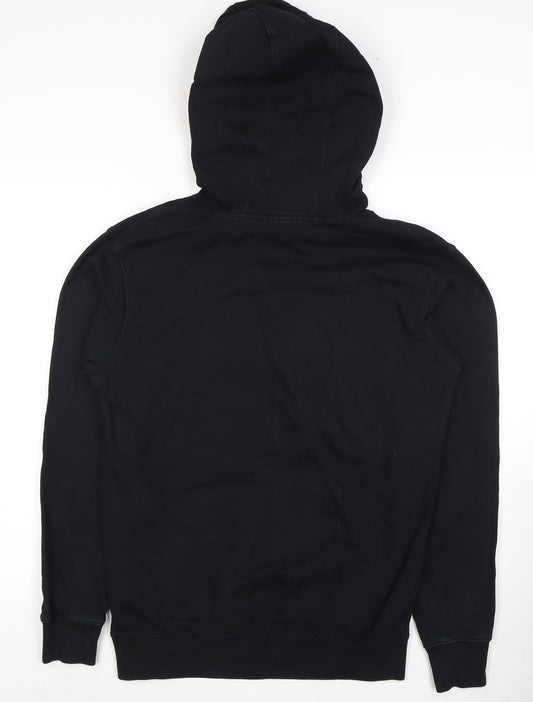 Vans Men's Black S Pullover Hoodie with Logo