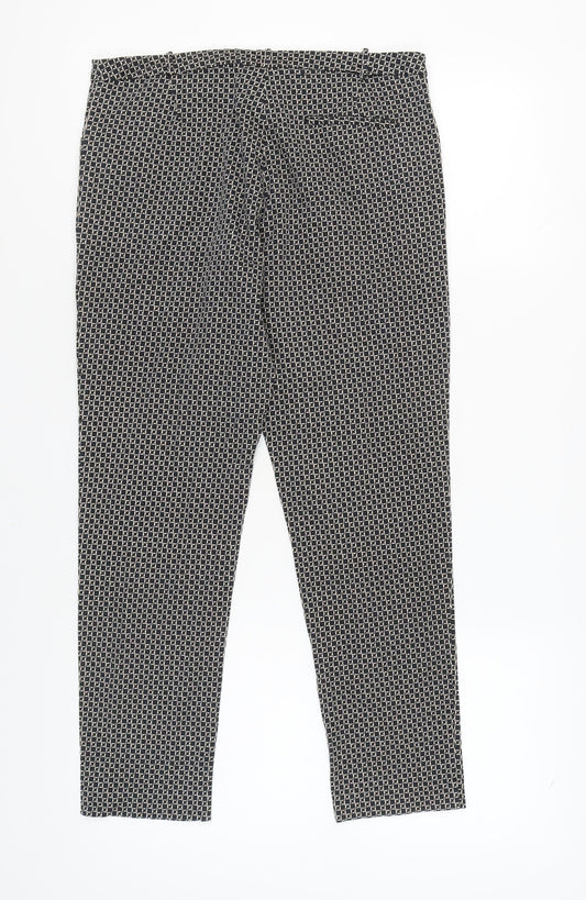 Womens UK Size 12 Oasis Multicoloured Trousers