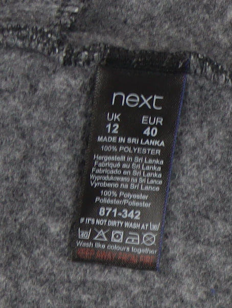 Womens UK Size 12 NEXT Grey Cardigan Jumper