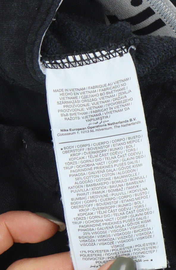 Nike Men's Black Jogger Trousers, Size S, Casual Sporty